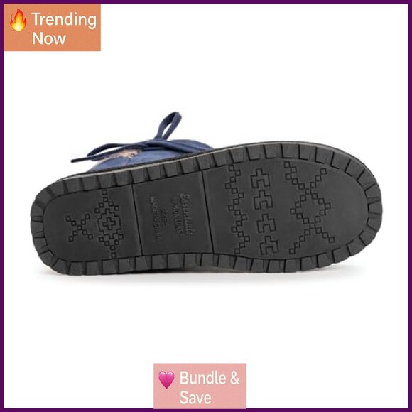 Women's Knit Ankle Boots with Sweater Detailing and Warm Lining - Picture 5 of 8